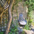 Garden, open to residents at The Casterbridge, Dorchester, Dorset, UK