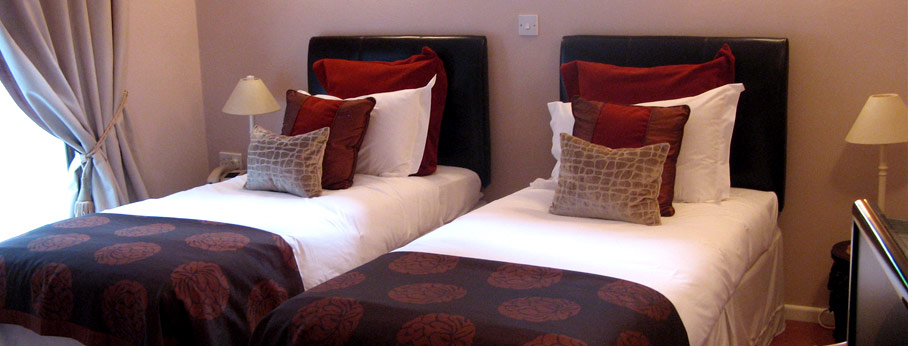 One of our twin rooms